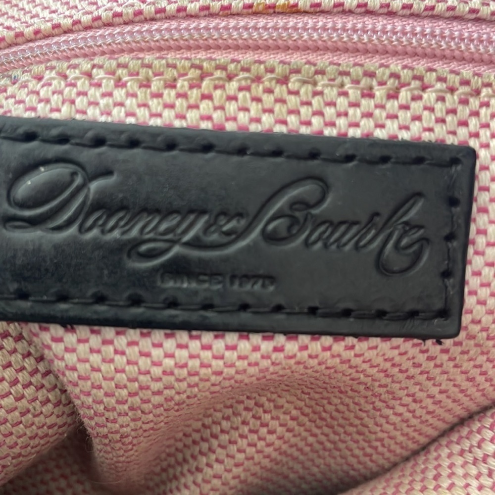Dooney & Bourke Black Pebbled Leather Bag - Picture 12 of 16